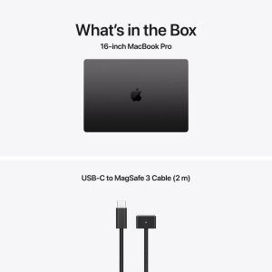 Лаптоп Apple 16-inch MacBook Pro: Apple M5 Pro chip with 18-core CPU and 20-core GPU, 24GB, 1TB SSD - Space Black