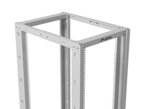 Комуникационен шкаф Lanberg open rack 19" 42U 600x1000, grey
