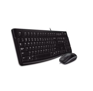 Комплект клавиатура и мишка Logitech MK BG/US жичен (920-002535)