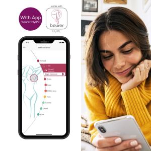 Фотоепилатор Beurer IPL 5800 PureSkin Pro Hair-remover, Auto flash, 3.1 cm2, 600 000 pulses, safe skin sensor, UV filter, 3 energy levels, black