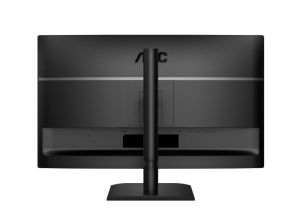 Монитор AOC 27E4U, 27" IPS WLED, 1920x1080@120Hz, 4ms GtG, 300cd m/2, 1500:1, 20M:1 DCR, Adaptive Sync, FlickerFree, Anti Blue Light, 2Wx2, Tilt, Height Adjust, Pivot, Swivel, D-SUB, HDMI, USB Hub