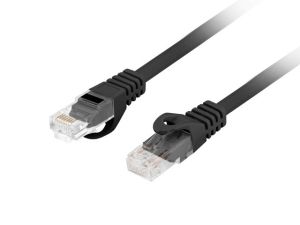 Кабел Lanberg patchcord CAT.6 utp lszh cu 5m black fluke passed