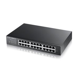 Комутатор ZyXEL GS1900-24E v3, 24-port GbE L2 Smart Switch, desktop, fanless