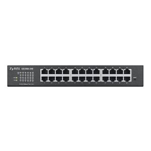 Комутатор ZyXEL GS1900-24E v3, 24-port GbE L2 Smart Switch, desktop, fanless