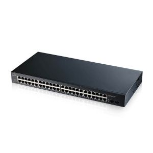 Комутатор ZyXEL GS1900-48 v2, 48-port GbE L2 Smart Switch, rackmount
