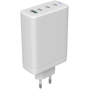 Зарядно устройство Canyon OnCharge 150W GaN 3xUSB-C 1xUSB-A (CNS-CUW140ACC)