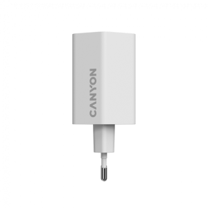 Захранващ адаптер Canyon Hexagon 65W GaN 2xUSB-C 1xUSB-A (CND-CHAHEX65W)