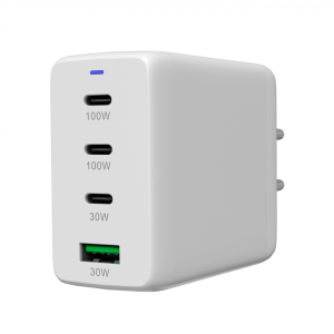 Зарядно устройство Canyon OnCharge 100W GaN 3xUSB-C 1xUSB-A (CNS-CUW100ACC)