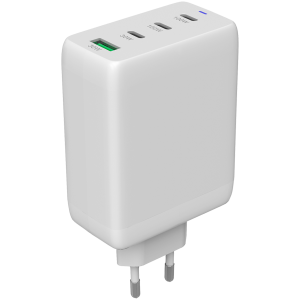 Зарядно устройство Canyon OnCharge 100W GaN 3xUSB-C 1xUSB-A (CNS-CUW100ACC)
