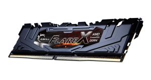 Памет G.SKILL Flare X 32GB(2x16GB) DDR4 3200MHz CL16 - F4-3200C16D-32GFX