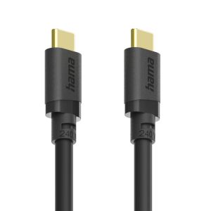 HAMA Кабел USB-C E-Marker чип USB 3.2 Gen1, 5 Gbit/s, 240 W, 0.75 м