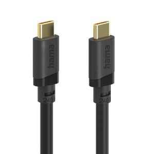 HAMA Кабел USB-C E-Marker чип USB 3.2 Gen1, 5 Gbit/s, 240 W, 1.5 м
