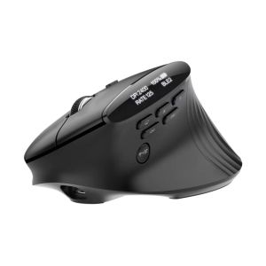 Мишка Acer Smart Fit Wireless Mouse, RF 2.4 GHz dongle, Bluetooth 5.0, Wired , 10 Buttons, DPI 8000, 90g , Black with RGB strip