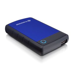 Външен твърд диск Transcend StoreJet 25H3 1TB 2.5" USB 3.1 (TS1TSJ25H3B)