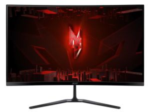 Монитор Acer Nitro ED270Zbmiipx, 27'' FHD (1920x1080) VA, Curved 1500R, ZeroFrame, 280Hz, 1ms (VRB), HDR10, 250nits, FreeSync Premium, 2xHDMI,Speakers, DP, Audio Out, VisionCare, Energy Class E, Black, 2Y