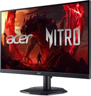 Монитор Acer Nitro KG272KL1bmiipx, 27'' UHD (3840x2160) IPS, ZeroFrame, 144Hz (DFR), 0.5ms (GTG Min.), HDR10, FreeSync, 250nits, 2xHDMI,Speakers, DP, Audio Out, VisionCare, Energy Class F, Black, 2Y