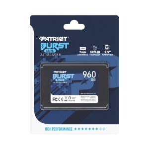 SSD диск Patriot Burst Elite 960GB 2.5" SATA III (PBE960GS25SSDR)