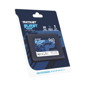 SSD диск Patriot Burst Elite 960GB 2.5" SATA III (PBE960GS25SSDR)