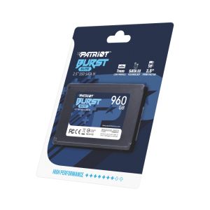 SSD диск Patriot Burst Elite 960GB 2.5" SATA III (PBE960GS25SSDR)