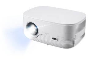 Мултимедиен проектор AOPEN Projector QF81 (powered by Acer), portable, LCD, FHD (1920x1080), 13 000 LED Lumens (800 ANSI), 1 000:1, 1.1x, HDMI 1.4, DC Out (5V/0.5A), USB (Type A), Speaker 2x5W, PC Audio 3.5mm, BT In/Out, Smart Projector, WiFi Dongle, 2 kg