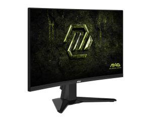 Монитор MSI MAG 245C X24 Gaming Monitor, 23.6", 1ms, 240Hz Curve 1500R VA, 1920x1080, AMD FreeSyncPremium, AI Vision, Console Mode, HDR Ready, 300nits AG, 1.07B, 3000:1, 100M:1, DP(1.2a), 2xHDMI(2.0b), Headphone out, Tilt, VESA 100, Black, 3.2kg