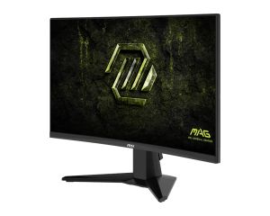 Монитор MSI MAG 245C X24 Gaming Monitor, 23.6", 1ms, 240Hz Curve 1500R VA, 1920x1080, AMD FreeSyncPremium, AI Vision, Console Mode, HDR Ready, 300nits AG, 1.07B, 3000:1, 100M:1, DP(1.2a), 2xHDMI(2.0b), Headphone out, Tilt, VESA 100, Black, 3.2kg