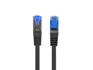 Кабел Lanberg patchcord CAT.6a s/ftp lszh cca 5m black fluke passed