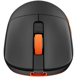 ROYAL KLUDGE M30 Black Orange Gaming Mouse PAW 33111K