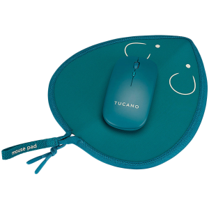 TOPO MOUSE PAD + WIRELESS MOUSE BLUE PE.