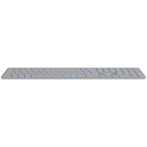 Безжична клавиатура Canyon Bluetooth 2.4GHz RGB Сива (CNS-HBTK11G)
