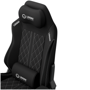 LORGAR CHA41 Fabric Gaming Chair Advanced Black