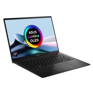 Лаптоп Asus Zenbook UM3406KA-QD024, Ryzen AI 7 350 2.0GHz (24MB Cache, up to 5.0GHz, 8 cores, 16 Threads  up to 50TOPS, 14 " OLED , (1920 x 1200) , 16GB LPDDR5X (on bnd),1TB  SSD, No OS, Jade Black