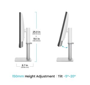 Монитор BenQ PD3226G 32" 4K 144Hz, IPS, 1ms, Designer Monitor, AQCOLOR, AMD FreeSync Premium, Pantone, Calman, Display ColorTalk, Daisy Chain, KVM, Thunderbolt 4, CAD/CAM Mode, DualView, 400nits, 1200:1, DP.HDMI, TB4 90W PD, Height Adj. 150mm, 7kg. WHITE-