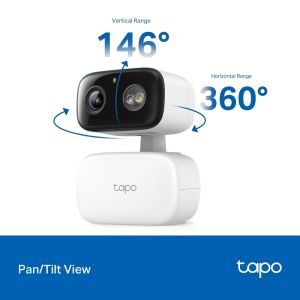 TP LINK Камера за наблюдение Wi-Fi  C206, външна и вътр.употреба, Pan/Tilt, microSD, Water and Dust Resistance