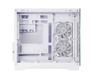 Компютърна кутия Chieftec Visio Mid Tower ATX стъкло 6x ARGB бяла (GM-30W-TG-OP)