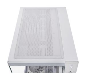 Компютърна кутия Chieftec Visio Mid Tower ATX стъкло 6x ARGB бяла (GM-30W-TG-OP)