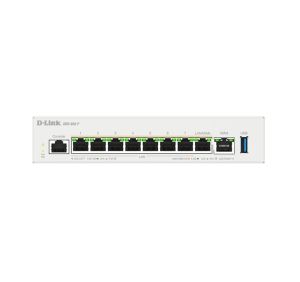 Кабелен рутер D-Link DBR 9x 2.5G 8x PoE+ Dual WAN (DBR-600-P)