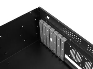Комуникационен шкаф Lanberg rackmount server chassis atx 350/10 19"/4U