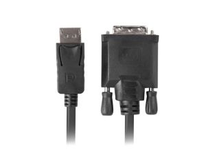 Кабел Lanberg display port (M) V1.2 -> DVI-D (M) (24+1) cable 1.8m, dual link, black