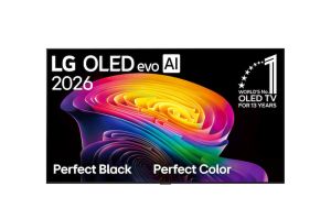 Телевизор LG OLED42C61LA, 42" OLED evo, 4K (3840 x 2160), DVB-C/T2/S2, Alpha 11 AI 4K Gen3, 120Hz Native (VRR 165Hz), ThinQ AI, HDR10, NVIDIA G-SYNC, AMD FreeSync, Dolby Vision, Dolby Atmos, AI Agent, Wi-Fi 6E, Bluetooth, eARC (HDMI 2), USB, Airplay 2, CI
