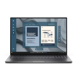 Лаптоп Dell Pro 16 PC16255, AMD Ryzen 5 220 (22 MB, 6 cores, up to 4.9 GHz), 16.0" FHD+(1920x1200) IPS, AG, 300nits AG, 16GB: 1x16GB, DDR5, 5600 MT/s, 512 GB SSD, AMD Radeon 740M, FHD HDR + IR Cam and Mic, Wi-Fi 6E, FPR, Backlit Kb, Win 11 Pro, 3Y PS,Magn