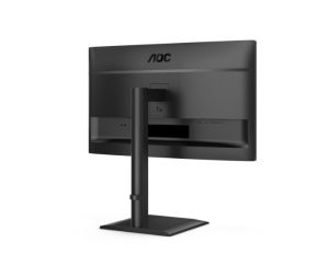 Монитор AOC 24E4U, 23.8" IPS WLED, 1920x1080@120Hz, 4ms GtG, 300cd m/2, 1500:1, 20M:1 DCR, Adaptive Sync, FlickerFree, Anti Blue Light, 2Wx2, Tilt, Height Adjust, Pivot, Swivel, D-SUB, HDMI, DP, USB Hub