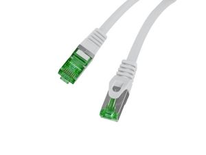 Кабел Lanberg patch cord CAT.7 S/FTP LSZH CU 2m, grey