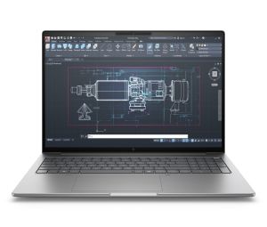 Лаптоп HP ZBook 8 G1i AI 16" Pike Silver, Ultra 7 265H(up to 5.3Ghz/24MB/16C), 16" WQUXGA AG 500nits 120Hz, 64GB 5600Mhz 2DIMM, 2TB PCIe SSD, WiFi 7+BT 5.4, FPR, Smart Card Reader, NVIDIA RTX 500 Ada 4GB, Backlit Kbd, 8C Batt, Win 11 Pro, 3Y Offsite