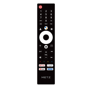 METZ Телевизор 43" 43MQF7500Z UHD 4K QLED SMART TV, Google TV, Клас G