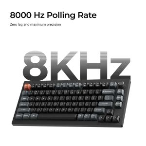 Безжична механичка клавиатура Keychron V1 Ultra 8K - Silk POM Switch Red