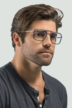 Компютърни очила GUNNAR Baron Silver - Clear