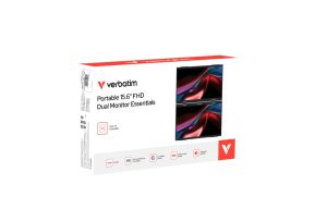 Портативен монитор Verbatim Essentials 2x 15.6" FHD IPS 60Hz (32403)