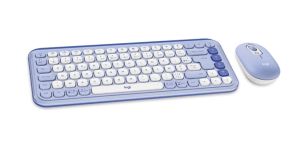 Комплект клавиатура и мишка Logitech POP Icon US безжичен Bluetooth (920-013078)