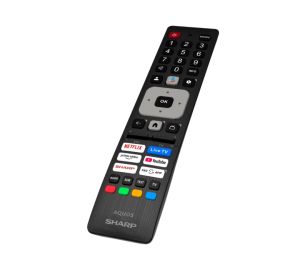 Телевизор Sharp 65HP5265E, 65" QLED Google TV, 4K Ultra HD 3840x2160 Frameless, 1 000 000:1, AQUOS, DVB-T/T2/C/S/S2, Active Motion 1000, HDR10, Dolby Atmos, Dolby Vision, Google Assistant, Google Cast, HDMI 2.1 with eARC, 3.5mm Headphone jack / line-out, 